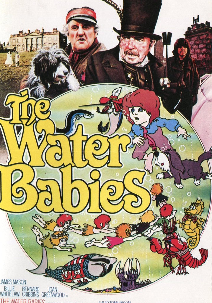 WATER BABIES (1978) James Mason,Billie Whitelaw,Bernard Cribbins,Joan Greenwood - Public Domain DVD NO CASE