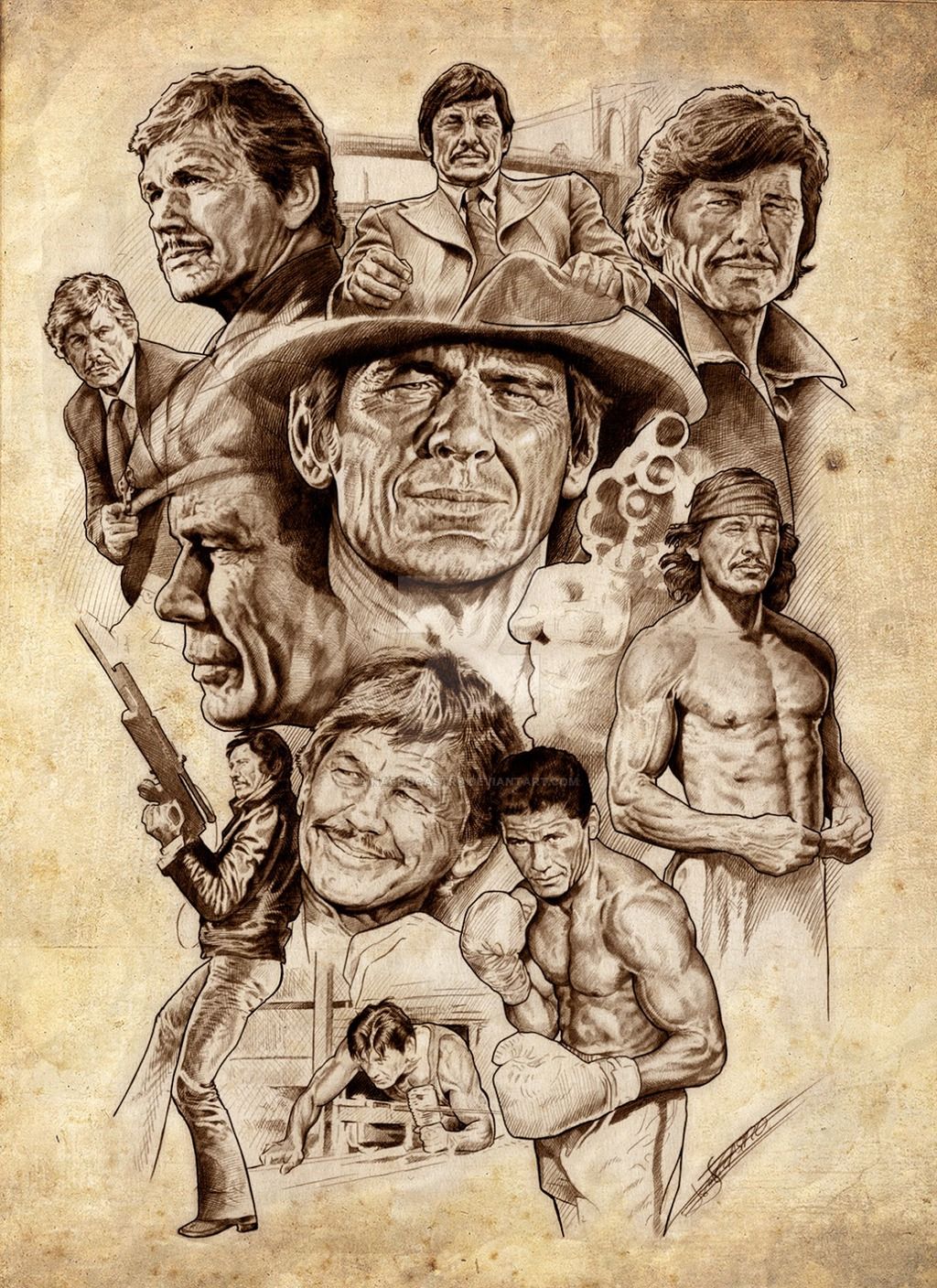 CHARLES BRONSON - 66 MOVIE COLLECTION ON ONE USB
