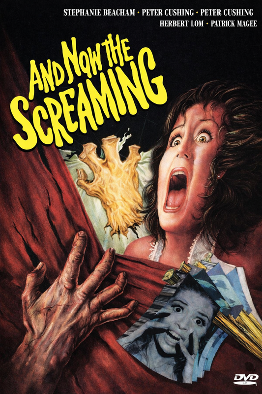 AND NOW THE SCREAMING STARTS (1973) Peter Cushing - Public Domain DVD NO CASE