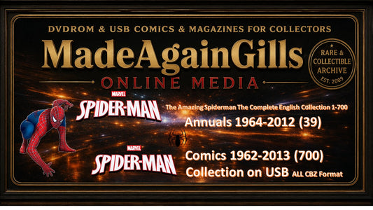 SPIDERMAN - 1-700 + 39 ANNUALS - ENGLISH RETRO COMICS CBZ Format ON USB