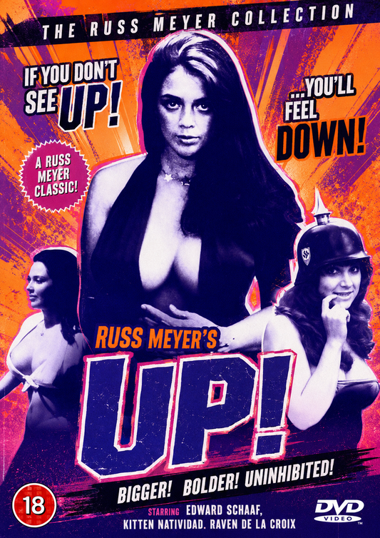 UP ! (1976) Raven De La Croix,Robert McLane,Kitten Natividad,Monty Bane - VERY RARE DELETED TITLE ! - Public Domain DVD NO CASE