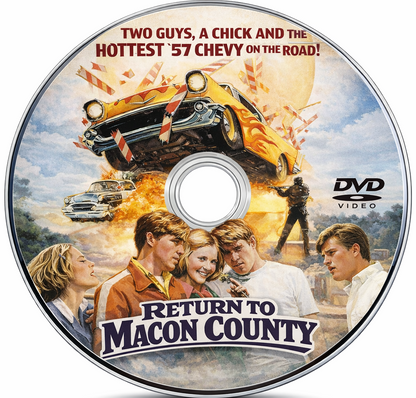 RETURN TO MACON COUNTY (1975) Nick Nolte ,Don Johnson ,Robin Mattson ,Eugene Daniels ,Robert Viharo ,Devon Ericson  - Public Domain Movie DVD NO CASE