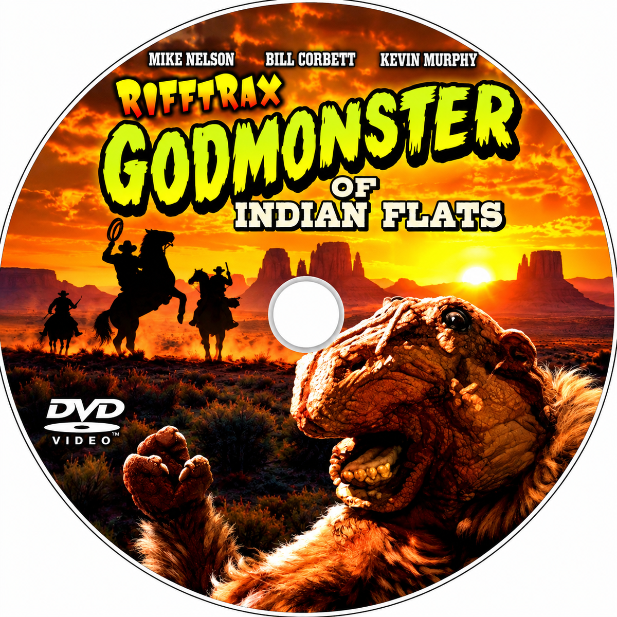 Godmonster Of Indian Flats (1973) B-Movie - Public Domain DVD NO CASE