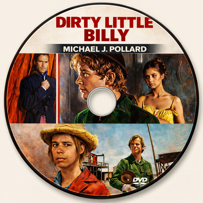 DIRTY LITTLE BILLY (1974) Felissa Rose - Public Domain DVD NO CASE