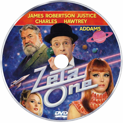 ZETA ONE (1969) James Robertson Justice,Charles Hawtrey,Dawn Addams - Public Domain DVD NO CASE