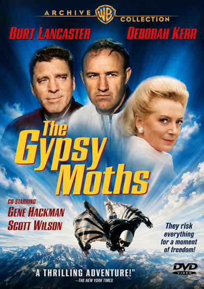 THE GYPSY MOTHS (1969) Burt Lancaster, Deborah Kerr, Gene Hackman, Scott Wilson, Bonnie Bedelia - DVD NO CASE