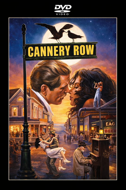 CANNERY ROW (1982) Debra Winger, Nick Nolte - Public Domain DVD NO CASE