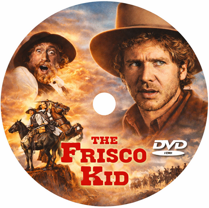THE FRISCO KID (1979) Gene Wilder, Harrison Ford,George DiCenzo - Public Domain Movie Disc only Free Post DVD NO CASE