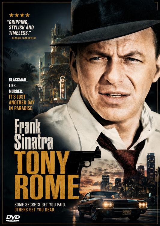 TONY ROME (1967) Frank Sinatra, Jill St. John, Richard Conte, Gena Rowlands  - VERY RARE DELETED TITLE ! - DVD NO CASE