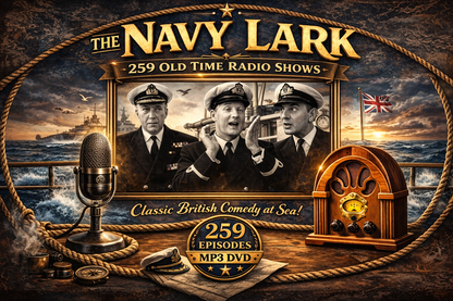 The Navy Lark - 259 Old Time Radio Shows MP3 Audio DVDROM - Free P&P