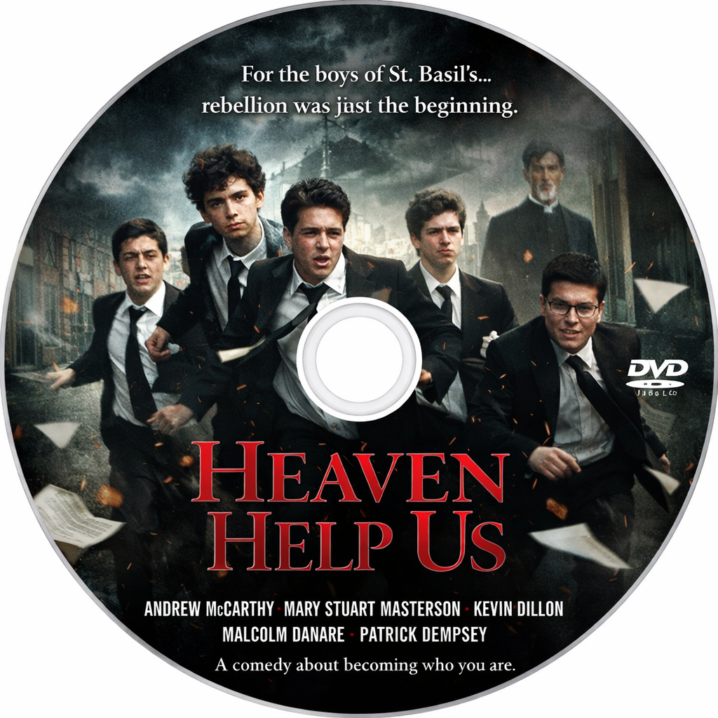 HEAVEN HELP US (1985) Andrew McCarthy, Mary Stuart Masterson, Kevin Dillon,  Donald Sutherland - Public Domain Movie DVD NO CASE