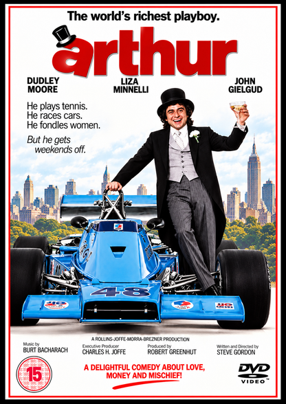 ARTHUR (1981) Dudley Moore • Liza Minnelli • John Gielgud Geraldine Fitzgerald • Jill Eikenberry • Stephen Elliott • DVD NO CASE