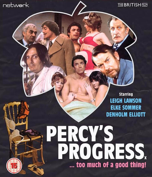 PERCY'S PROGRESS (1974) Leigh Lawson,Elke Sommer,Judy Geeson,Denholm Elliott,Adrienne Posta,Julie Ege,Vincent Price - Public Domain DVD NO CASE