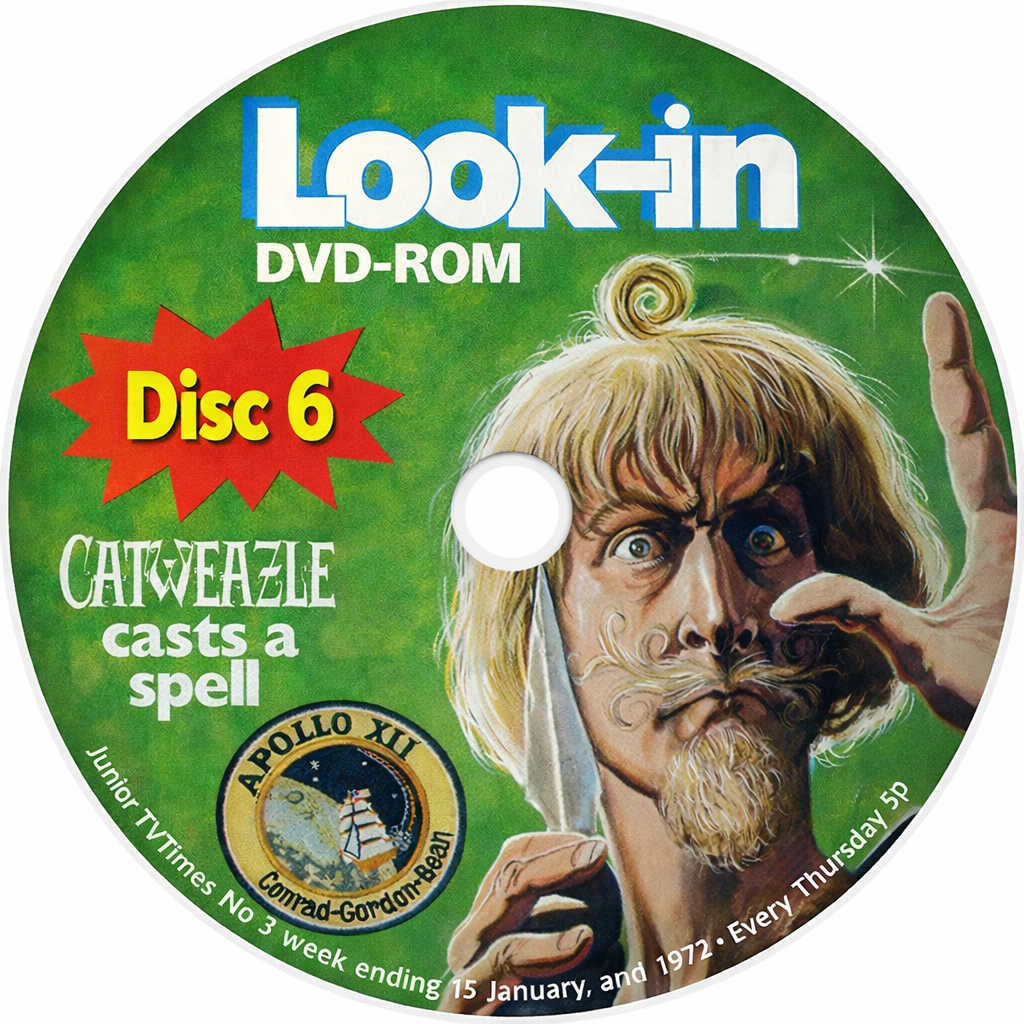 LOOK-IN RETRO MAGAZINE COLLECTION - 715 COMICS & ANNUALS ON X6 DVDROMS