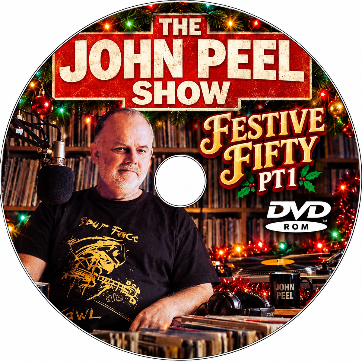 JOHN PEEL - Festive Fifty - Retro Old Time Radio Shows MP3 DVDROM