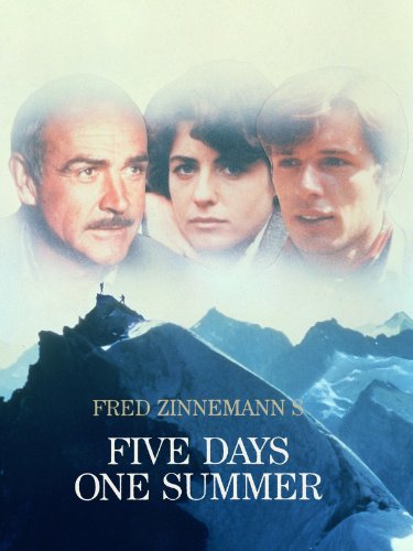 FIVE DAYS ONE SUMMER (1982) - Sean Connery - PUBLIC DOMAIN DVD ONLY NO CASE