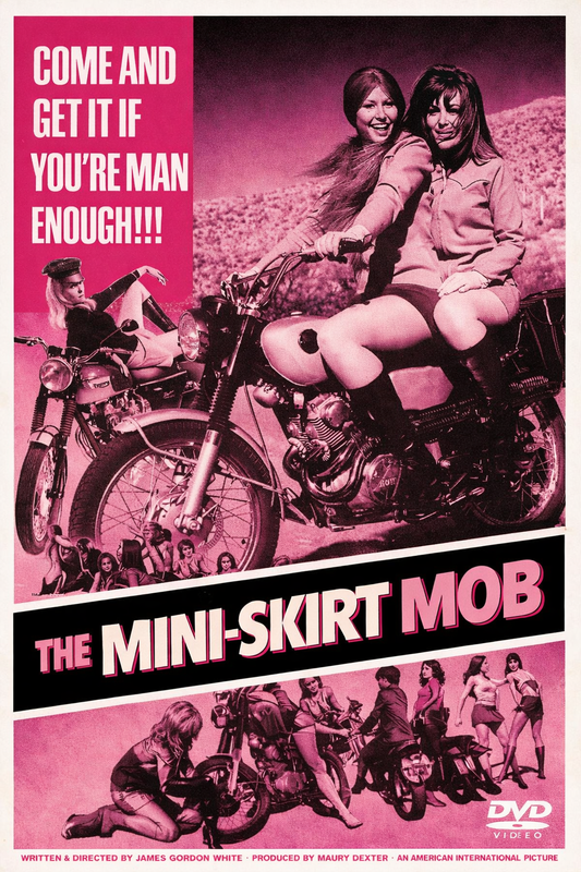 "THE MINI-SKIRT MOB" (1968)  - Sherry Jackson - Public Domain DVD NO CASE