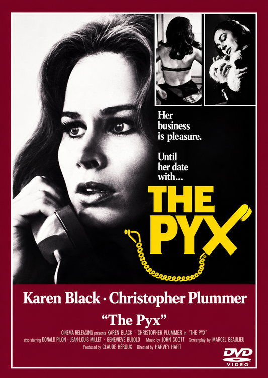 THE PYX (1973) Karen Black,Christopher Plummer - Public Domain DVD NO CASE