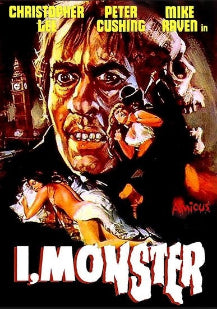 I,MONSTER (1971) Christopher Lee,Peter Cushing,Mike Raven,Richard Hurndall,George Merritt,Kenneth J. Warren - PUBLIC DOMAIN DVD ONLY NO CASE
