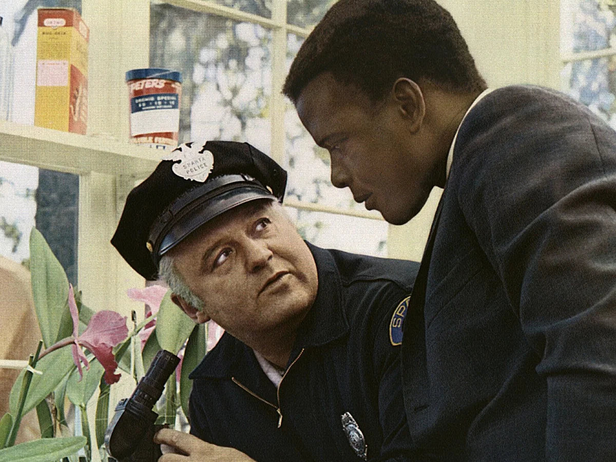 IN THE HEAT OF THE NIGHT (1967) Sidney Poitier, William Schallert, Rod Steiger, James Patterson, Warren Oates, Quentin Dean, Scott Wilson, Lee Grant - DVD ONLY NO CASE