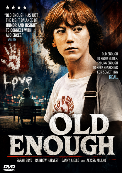 OLD ENOUGH (1984) Sarah Boyd, Rainbow Harvest, Public Domain DVD NO CASE