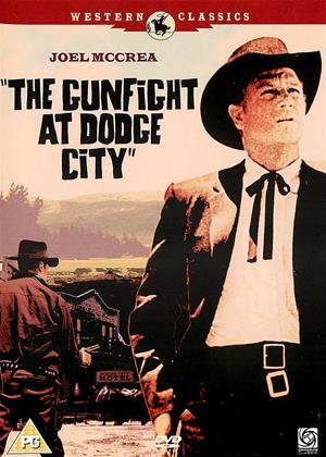 THE GUNFIGHT AT DODGE CITY (1959) Joel McCrea,Julie Adams,John McIntire - Public Domain DVD NO CASE