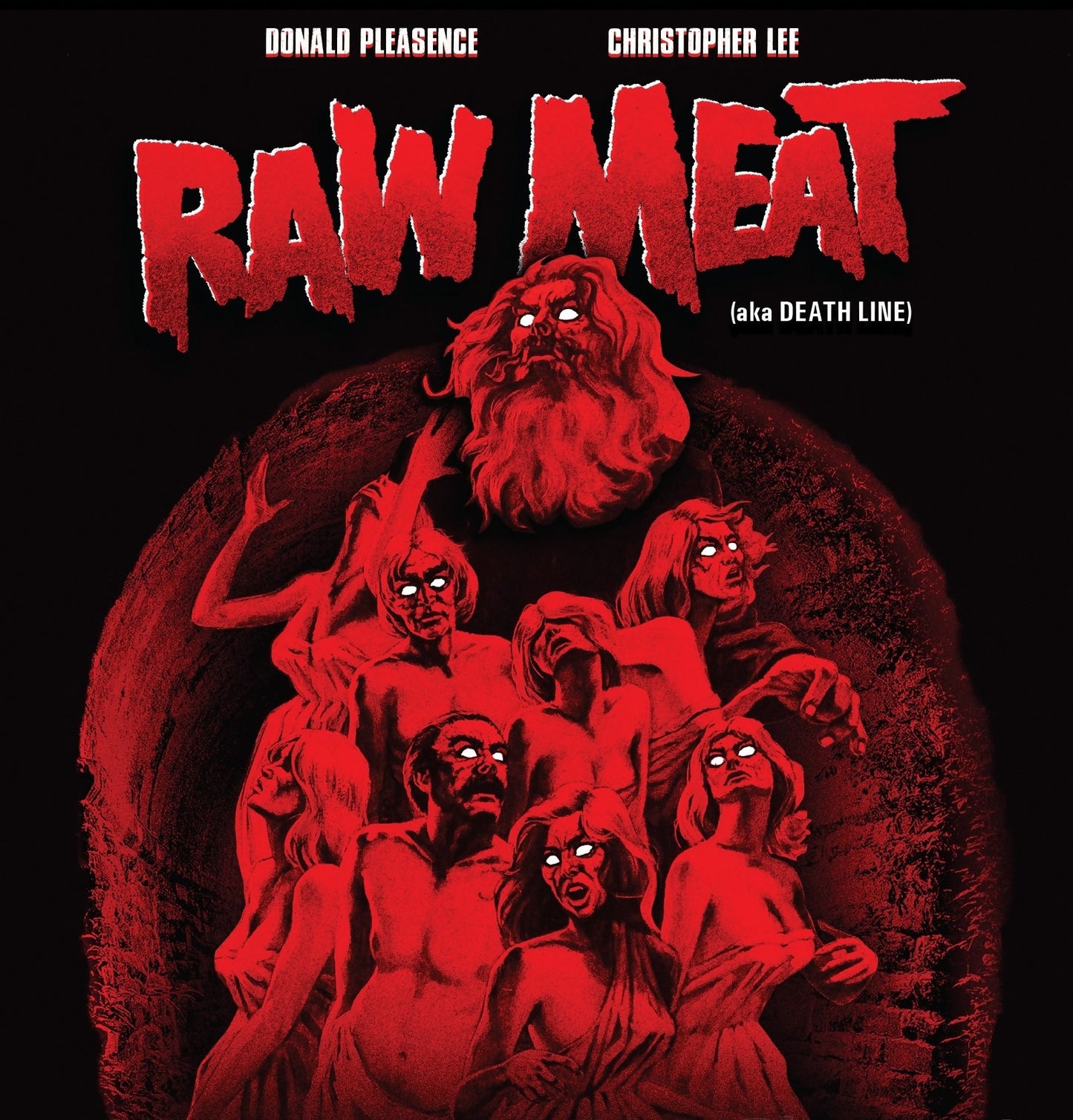RAW MEAT (1972) Starring - Norman Rossington, Hugh Armstrong,Donald Pleasence - DVD ONLY NO CASE