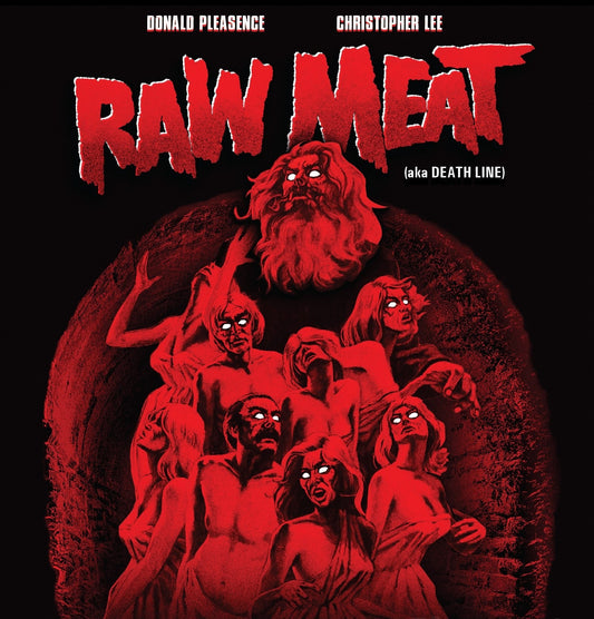 RAW MEAT (1972) Starring - Norman Rossington, Hugh Armstrong,Donald Pleasence - DVD ONLY NO CASE