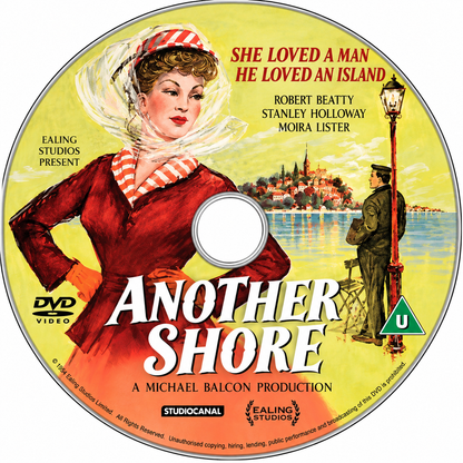 ANOTHER SHORE (1948) Robert Beatty, Stanley Holloway, Moira Lister - Public Domain DVD NO CASE