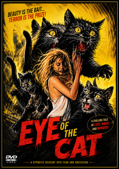 EYE OF THE CAT (1969) Michael Sarrazin, Gayle Hunnicutt ,Eleanor Parker - Public Domain Movie DVD NO CASE
