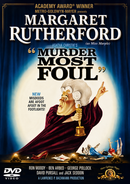 ''MURDER MOST FOUL'' (1964) Margaret Rutherford, Ron Moody, Bud Tingwell - VERY RARE DELETED TITLE ! - DVD NO CASE