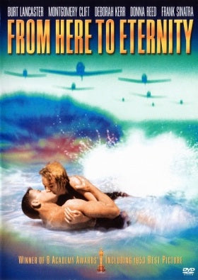 FROM HERE TO ETERNITY (1953) Burt Lancaster,Montgomery Clift,Deborah Kerr,Donna Reed,Frank Sinatra - DVD Public Domain DVD NO CASE