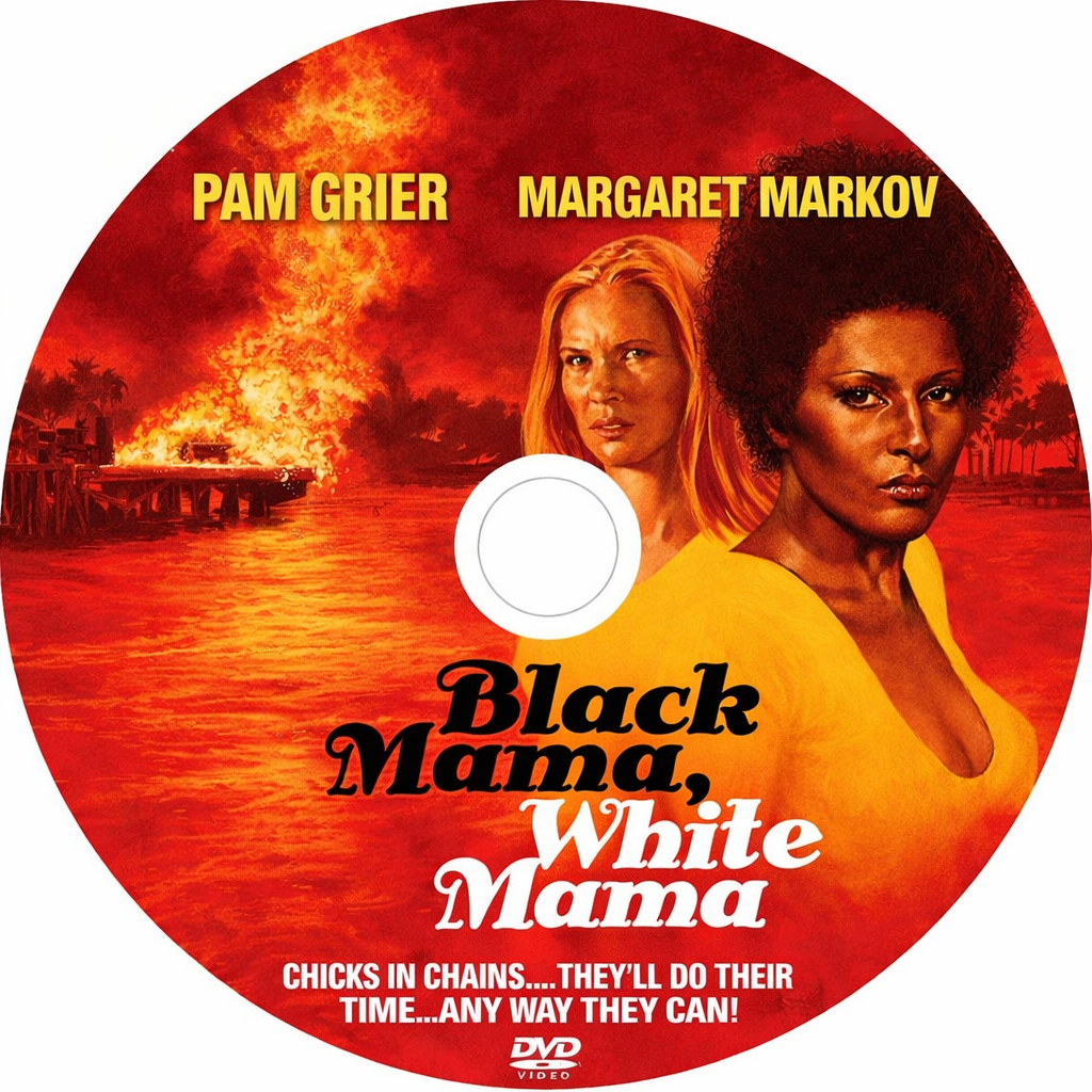 BLACK MAMA, WHITE MAMA (1972) Margaret Markov ,Pam Grier ,Sid Haig ,Lynn Borden  - Public Domain Movie DVD NO CASE