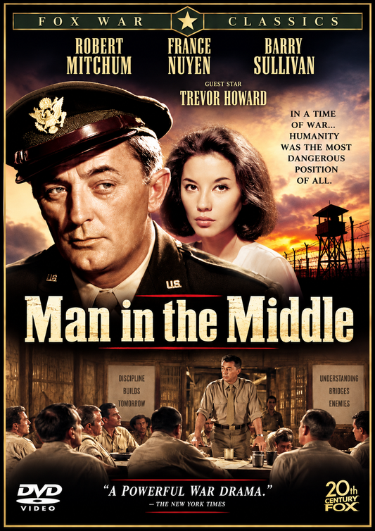 THE MAN IN THE MIDDLE (1964) Robert Mitchum,France Nuyen,Barry Sullivan - Public Domain Movie DVD NO CASE