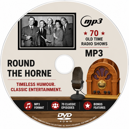 Round The Horne 70 Old Time Radio Shows MP3 Audio DVDROM - Free Post