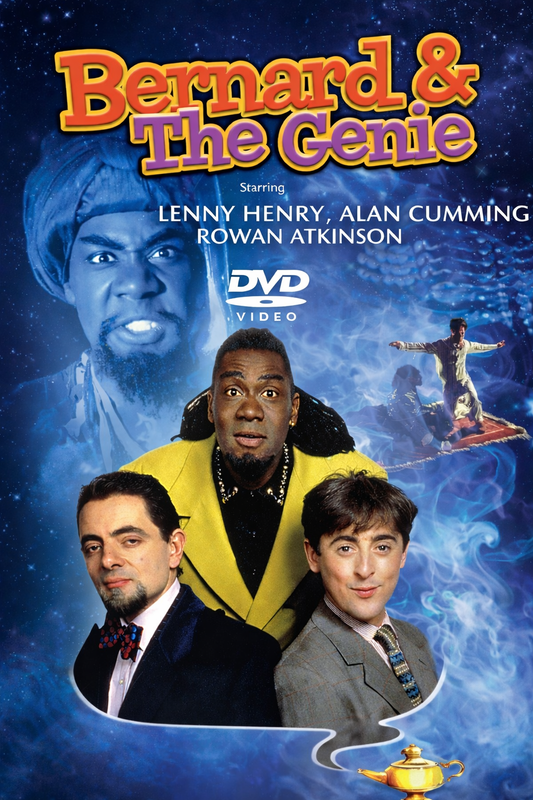 BERNARD & THE GENIE (TV MOVIE)(1994) Lenny Henry ,Alan Cumming ,Rowan Atkinson ,Dennis Lill -  Domain Movie DVD NO CASE
