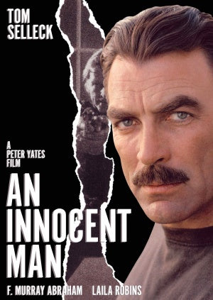 AN INNOCENT MAN (1989)  Starring - Tom Selleck, J. Kenneth Campbell, F. Murray Abraham - DVD ONLY NO CASE