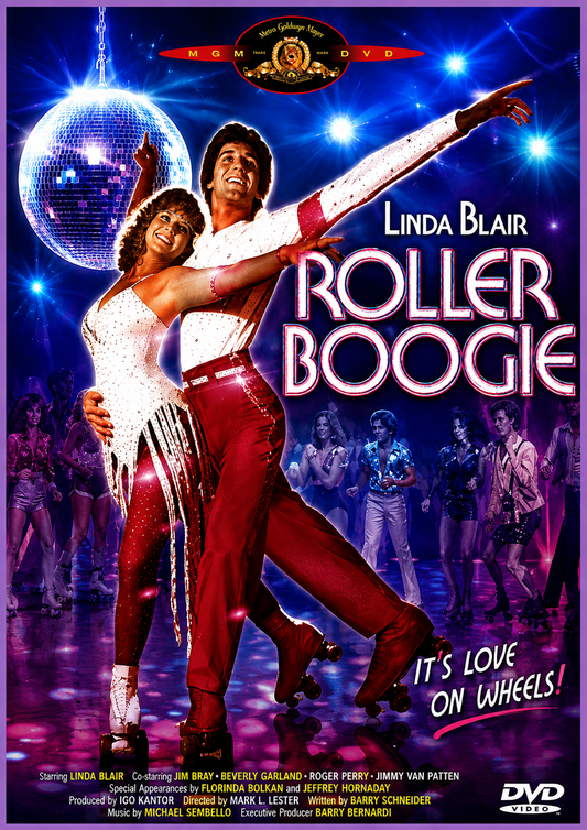 ROLLER BOOGIE (1979) Linda Blair, Jim Bray - Public Domain DVD NO CASE