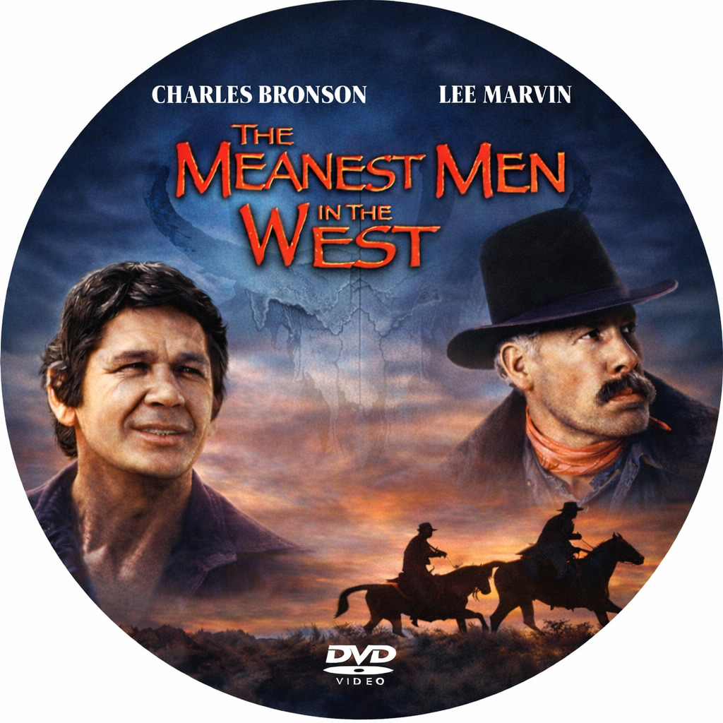 THE MEANEST MEN IN THE WEST (1974) Lee Marvin, Charles Bronson - Public Domain Movie DVD NO CASE