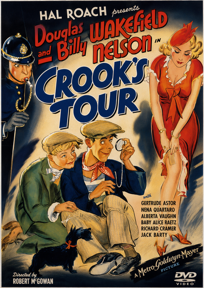 CROOK'S TOUR (1940) Basil Radford, Naunton Wayne, Greta Gynt, Renee Houston - Public Domain DVD NO CASE