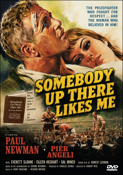 SOMEBODY UP THERE LIKES ME (1956) Starring - Paul Newman, Pier Angeli, Everett Sloane, Eileen Heckart, Harold J. Stone &amp; Sal Mineo - Public Domain Movie DVD NO CASE
