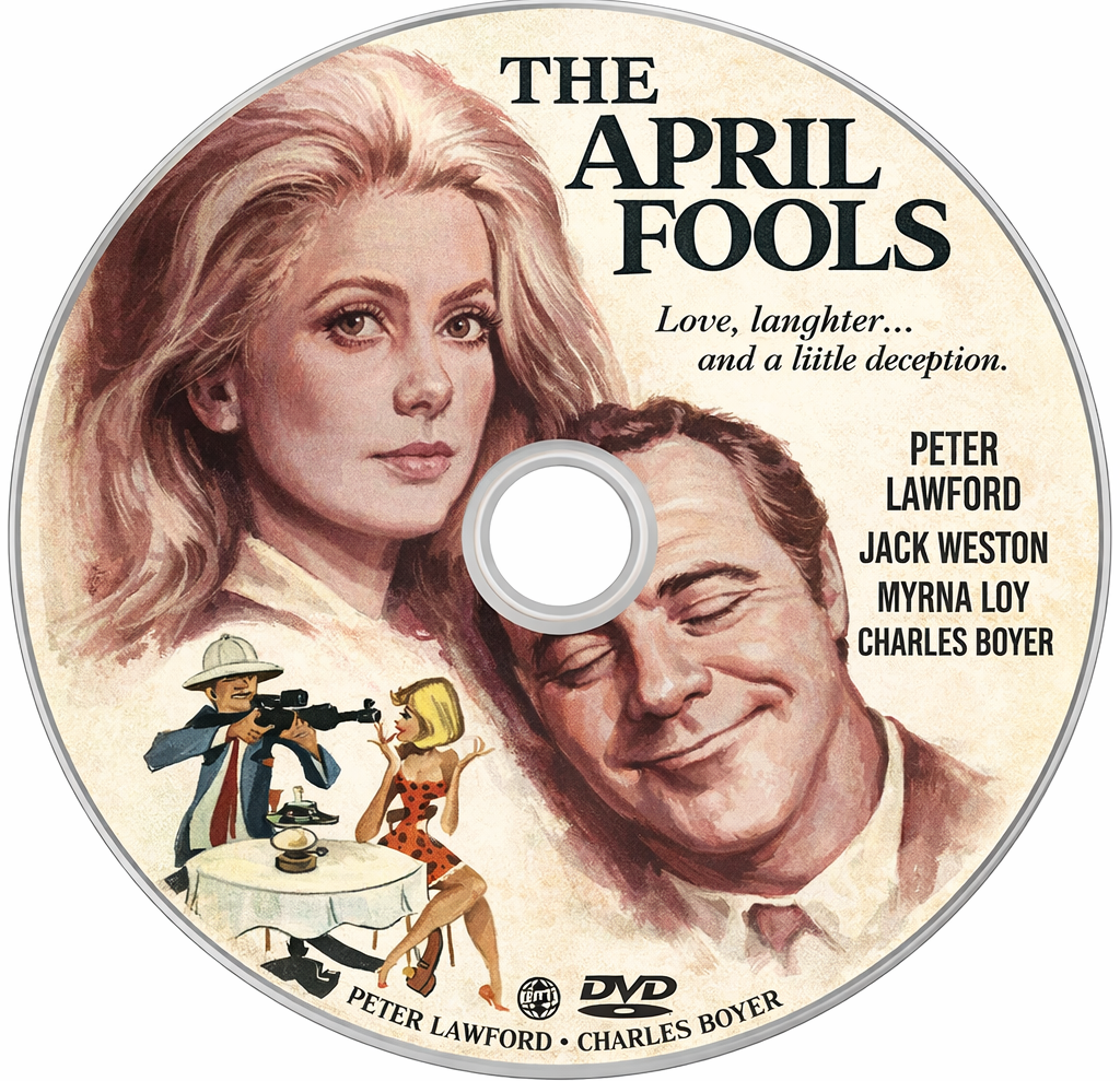 THE APRIL FOOLS (1969) Jack Lemmon,Catherine Deneuve- Public Domain DVD NO CASE