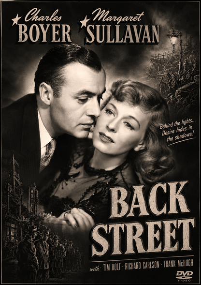 BACK STREET (1941) Charles Boyer,Margaret Sullavan,Richard Carlson - DVD ONLY NO CASE