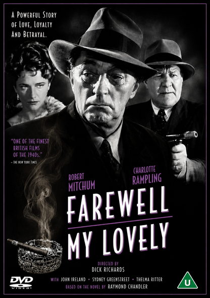 FAREWELL, MY LOVELY (1975) - Robert Mitcham - Public Domain DVD NO CASE