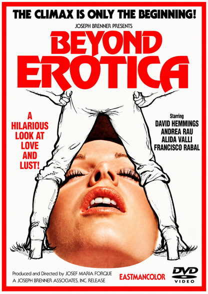 BEYOND EROTICA (1974) David Hemmings,Francisco Rabal,Alida Valli,Andrea Rau- Public Domain DVD NO CASE