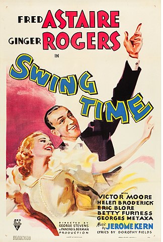 SWING TIME (1936) Fred Astaire, Ginger Rogers - Public Domain Movie DVD ONLY