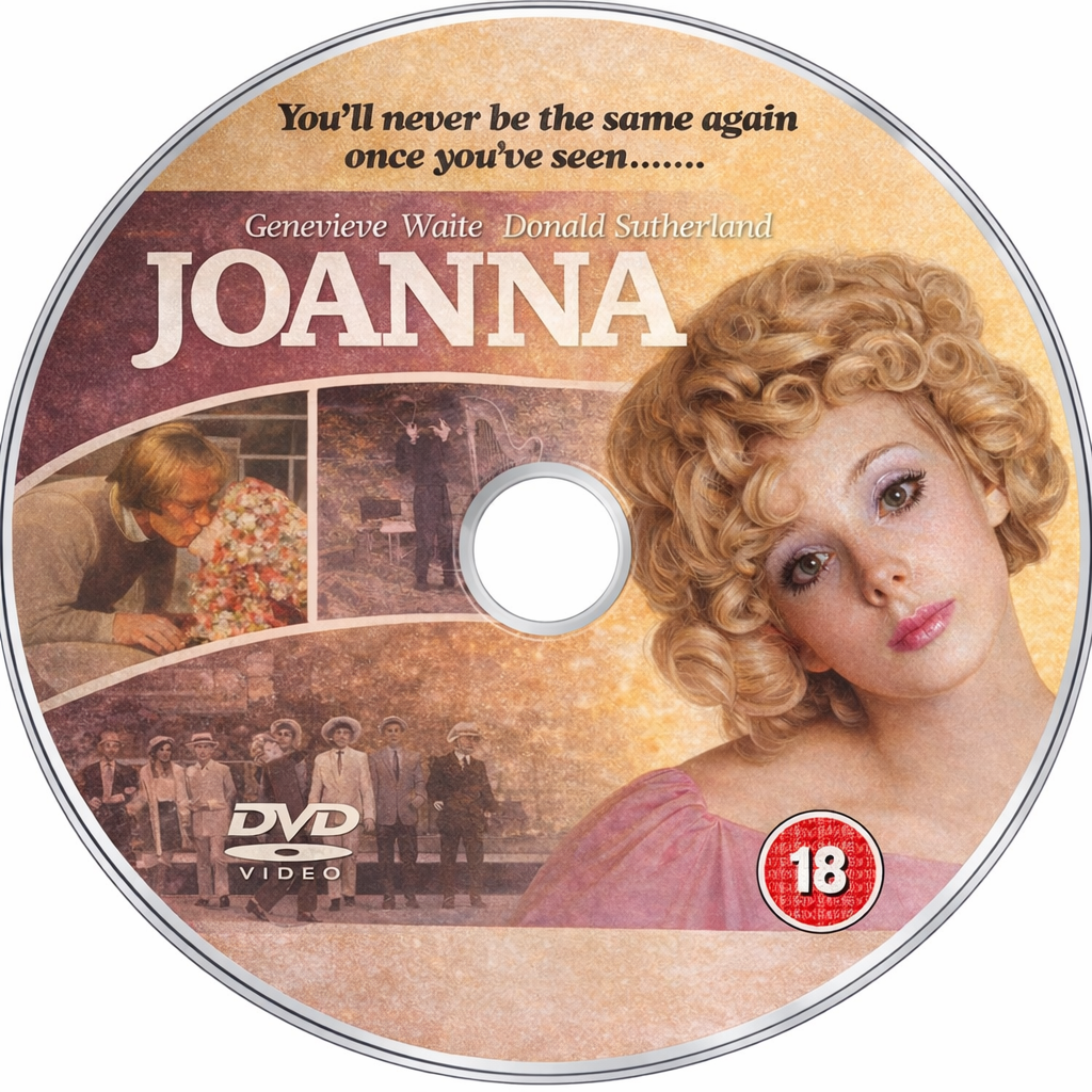 JOANNA  (1968) Donald Sutherland - Public Domain DVD NO CASE