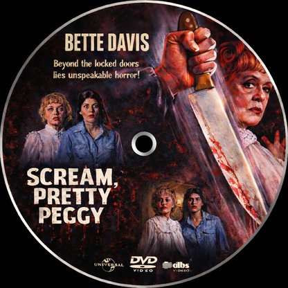 SCREAM, PRETTY PEGGY (1973) Bette Davis,Ted Bessell,Sian Barbara Allen - Public Domain Movie DVD NO CASE
