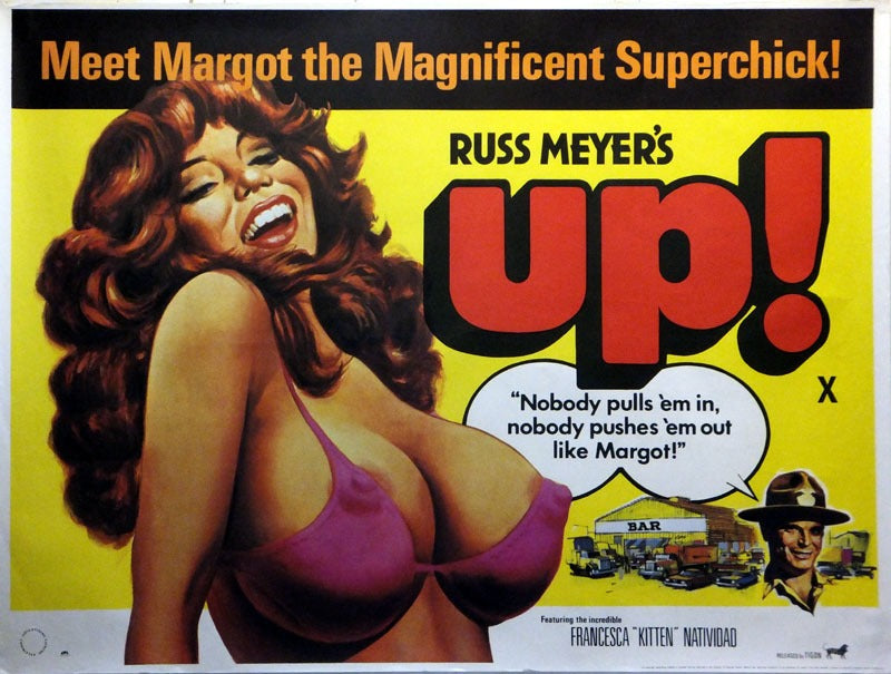UP ! (1976) Raven De La Croix,Robert McLane,Kitten Natividad,Monty Bane - VERY RARE DELETED TITLE ! - Public Domain DVD NO CASE