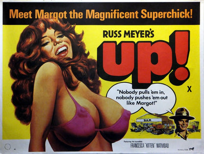 UP ! (1976) Raven De La Croix,Robert McLane,Kitten Natividad,Monty Bane - VERY RARE DELETED TITLE ! - Public Domain DVD NO CASE